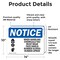 Signmission 10 in Height, 14 in Width, Vinyl Decal, Rectangle OS-2PACK-NS-D-1014-L-15781 - alternate 2